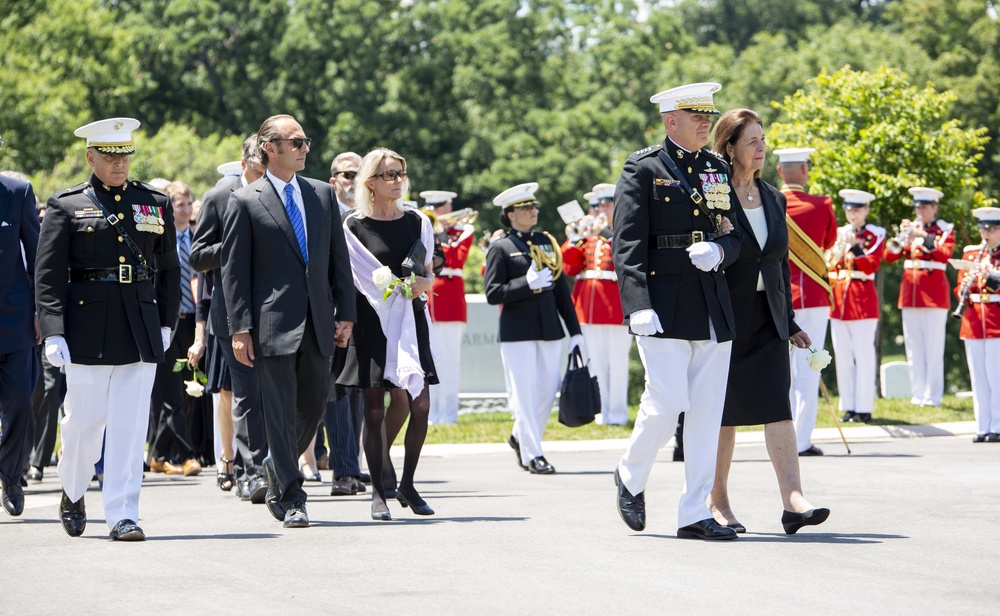 Senator John W. Warner Interment Service