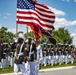 Military Funeral Honors are Conducted for U.S. Marine Corps 1st Lt. John Warner in Section 4