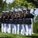 Military Funeral Honors are Conducted for U.S. Marine Corps 1st Lt. John Warner in Section 4