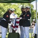 Military Funeral Honors are Conducted for U.S. Marine Corps 1st Lt. John Warner in Section 4