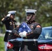 Military Funeral Honors are Conducted for U.S. Marine Corps 1st Lt. John Warner in Section 4