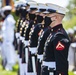 Military Funeral Honors are Conducted for U.S. Marine Corps 1st Lt. John Warner in Section 4