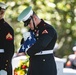 Military Funeral Honors are Conducted for U.S. Marine Corps 1st Lt. John Warner in Section 4