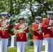 Military Funeral Honors are Conducted for U.S. Marine Corps 1st Lt. John Warner in Section 4