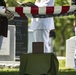 Military Funeral Honors are Conducted for U.S. Marine Corps 1st Lt. John Warner in Section 4