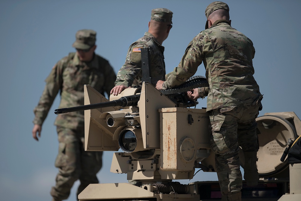 Annual Training Review in Photos - B Company Arrives