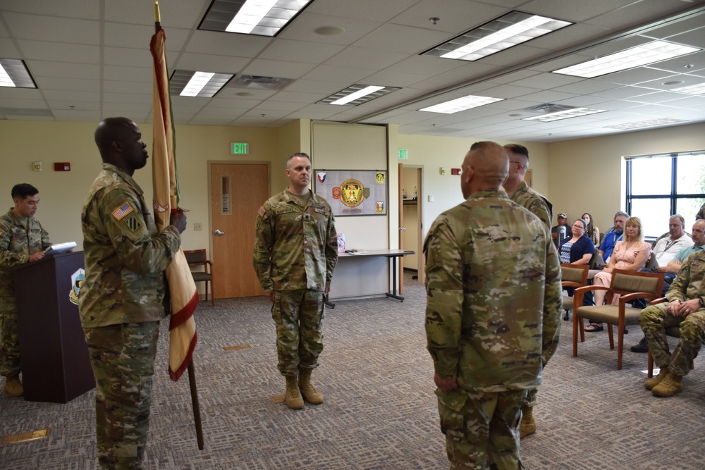923rd Contracting Battalion/MICC Fort Riley Change of Command