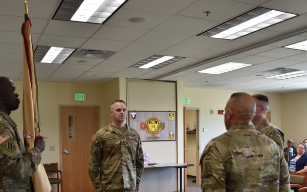 923rd Contracting Battalion/MICC Fort Riley Change of Command