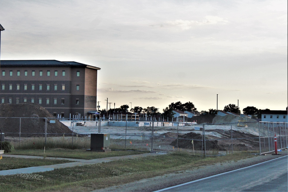 Work on second barracks construction project continues at Fort McCoy