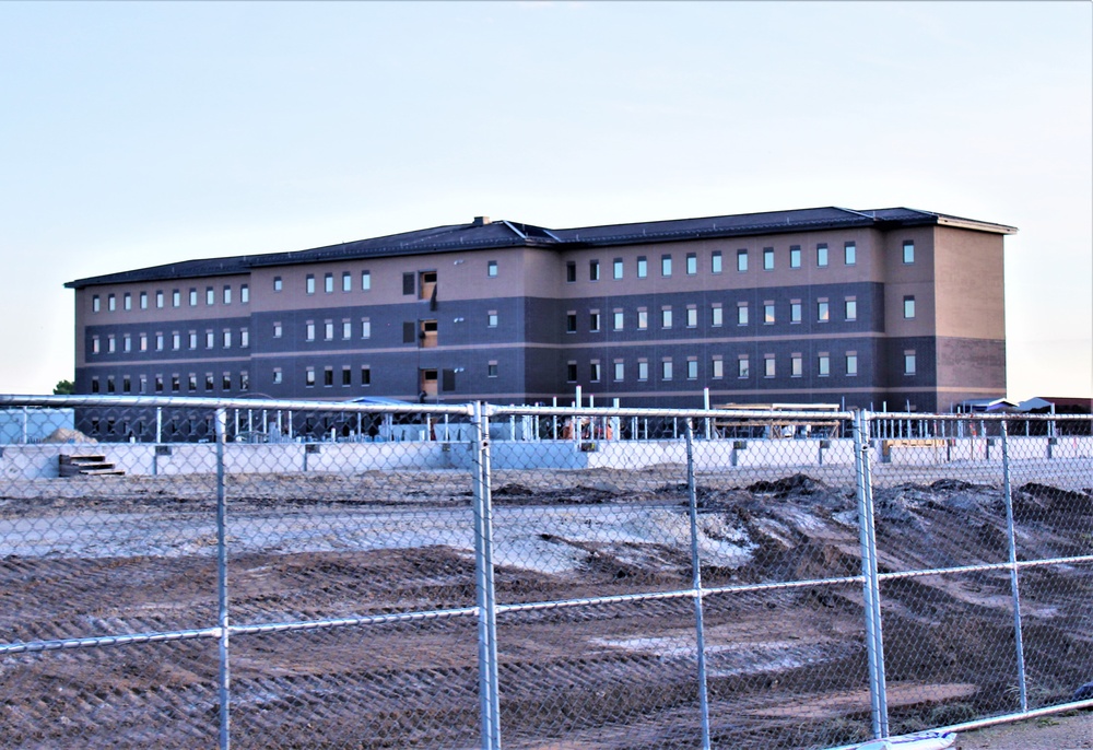 Work on second barracks construction project continues at Fort McCoy