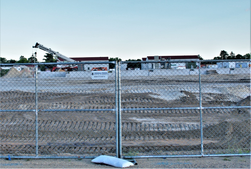 Work on second barracks construction project continues at Fort McCoy