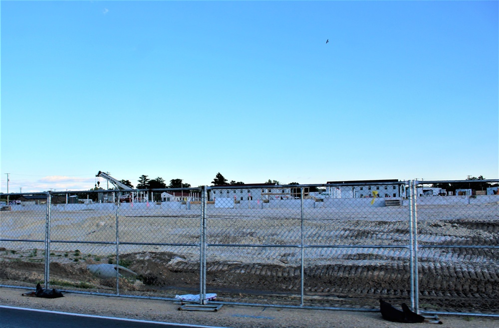 Work on second barracks construction project continues at Fort McCoy