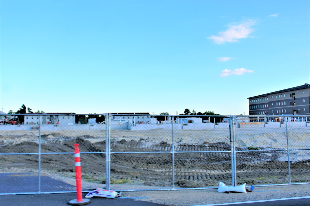 Work on second barracks construction project continues at Fort McCoy