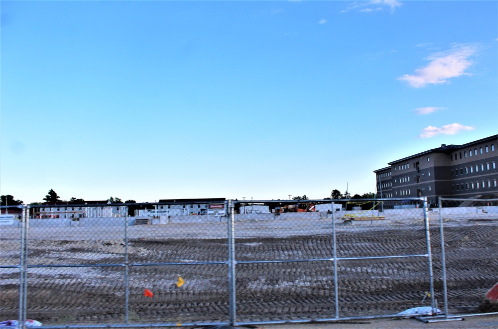 Work on second barracks construction project continues at Fort McCoy