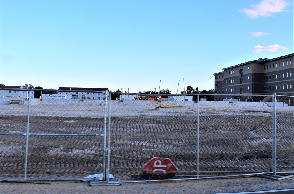 Work on second barracks construction project continues at Fort McCoy