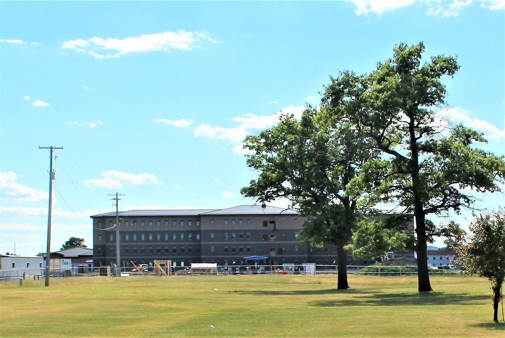 Work on second barracks construction project continues at Fort McCoy