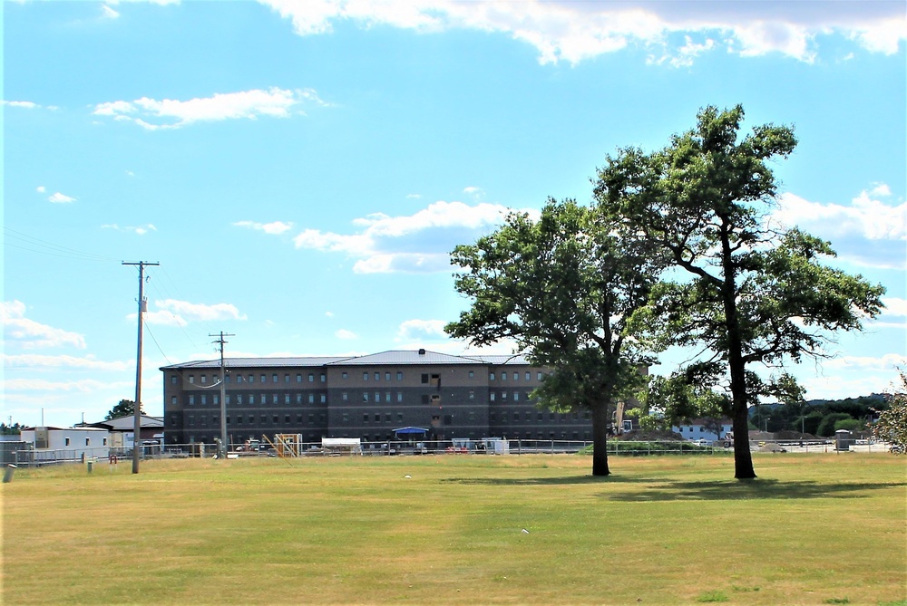 Work on second barracks construction project continues at Fort McCoy