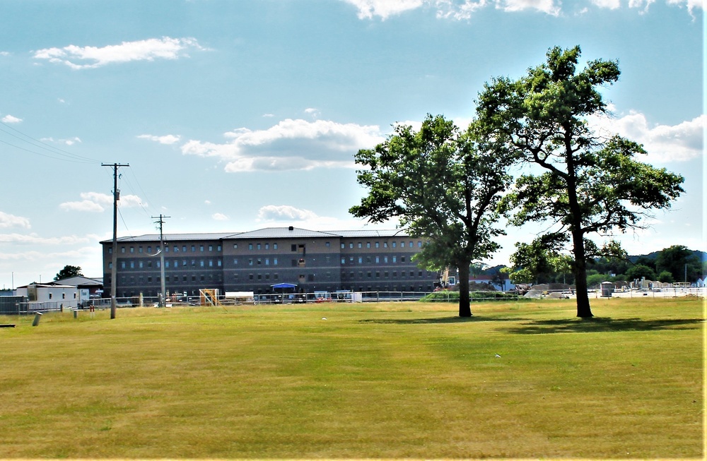 Work on second barracks construction project continues at Fort McCoy