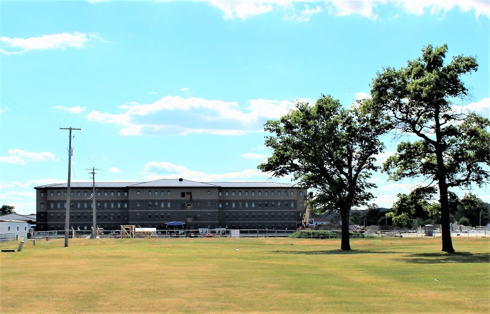 Work on second barracks construction project continues at Fort McCoy