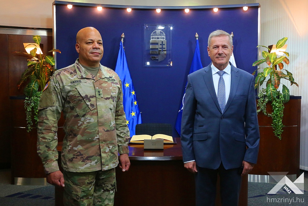 Ohio adjutant general conducts capstone visit with partner Hungary