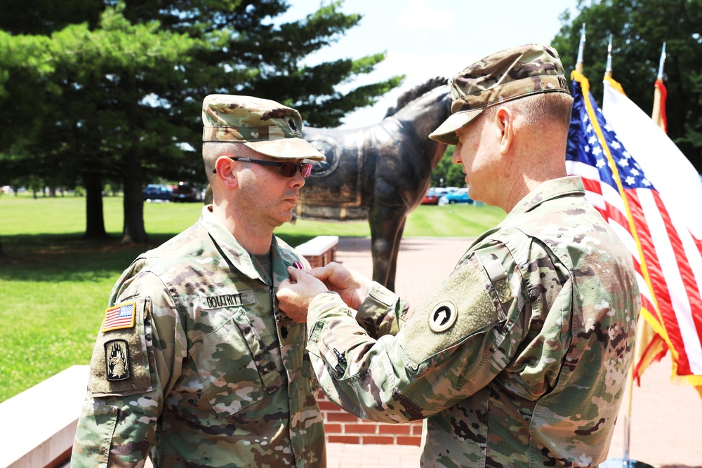 Lt. Col. Douthitt Award Ceremony
