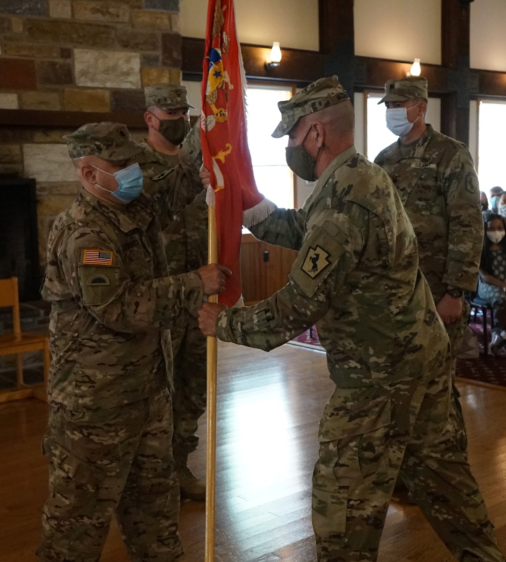 337th Engineer Battalion hold change of command ceremony at Fort Indiantown Gap