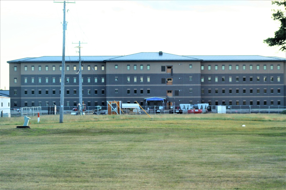 Work on second barracks construction project continues at Fort McCoy