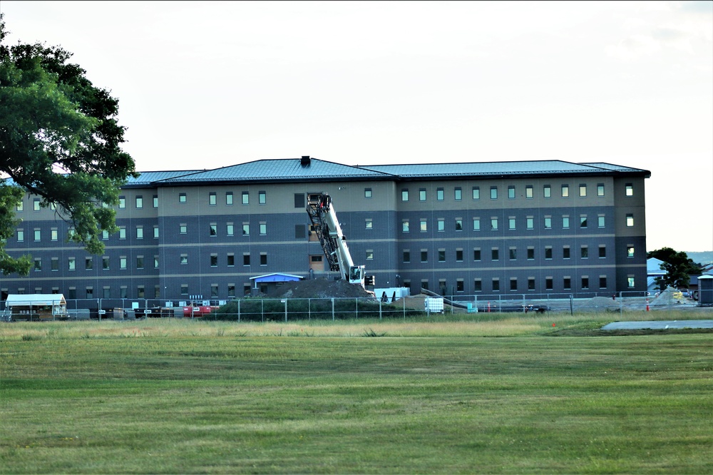 Work on second barracks construction project continues at Fort McCoy