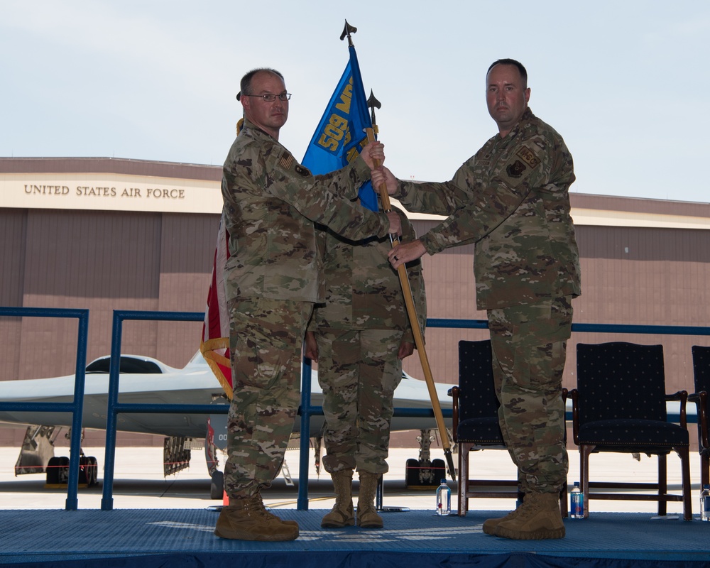 Jefferson takes command of the 509th Operational Medical Readiness Squadron