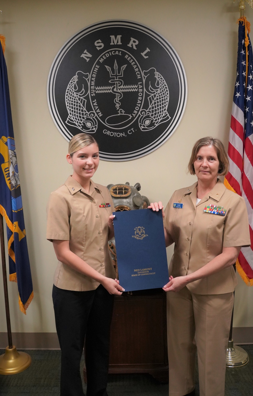 Governor Ned Lamont has officially proclaimed June 25, 2021 as Naval Submarine Medical Research Laboratory Day in the State of Connecticut.