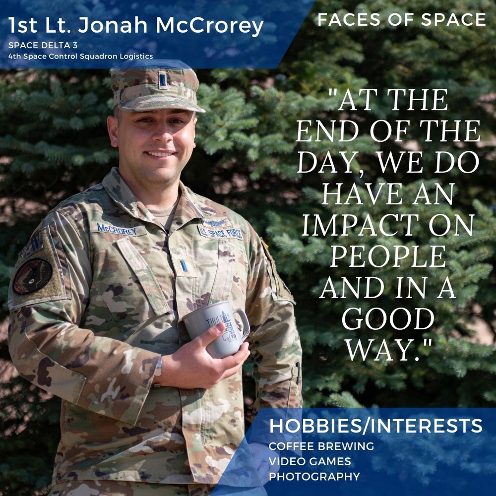 Faces of Space - 1st Lt. Jonah McCrorey