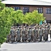 Fort McCoy NCO Academy students hold a formation