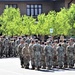 Fort McCoy NCO Academy students hold a formation