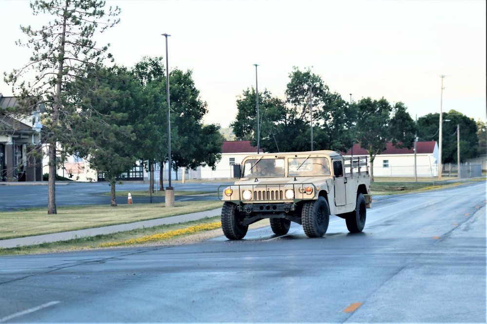 June 2021 training operations at Fort McCoy
