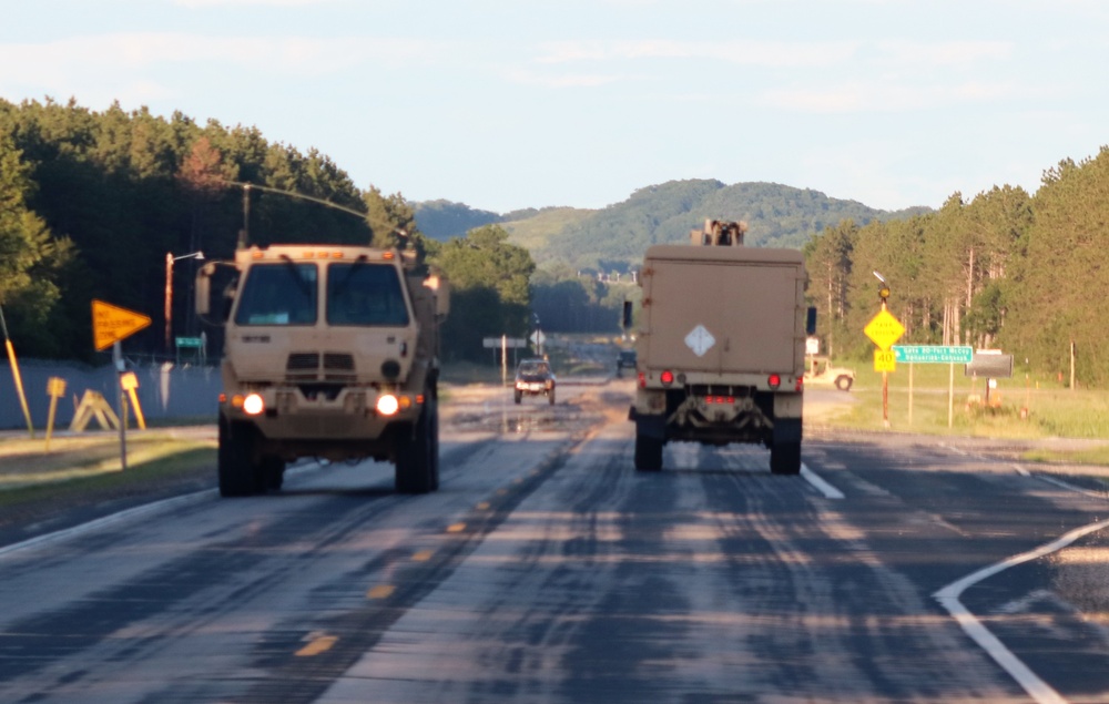 June 2021 training operations at Fort McCoy