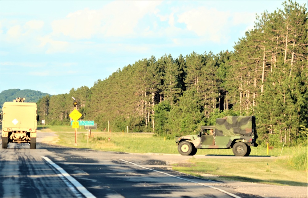 June 2021 training operations at Fort McCoy