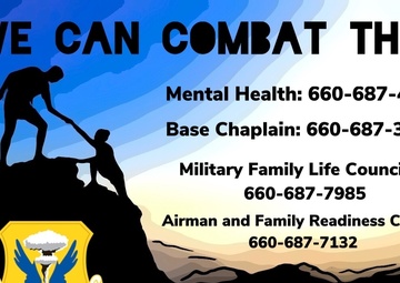 Whiteman Air Force Base PTSD Awareness Day Graphics