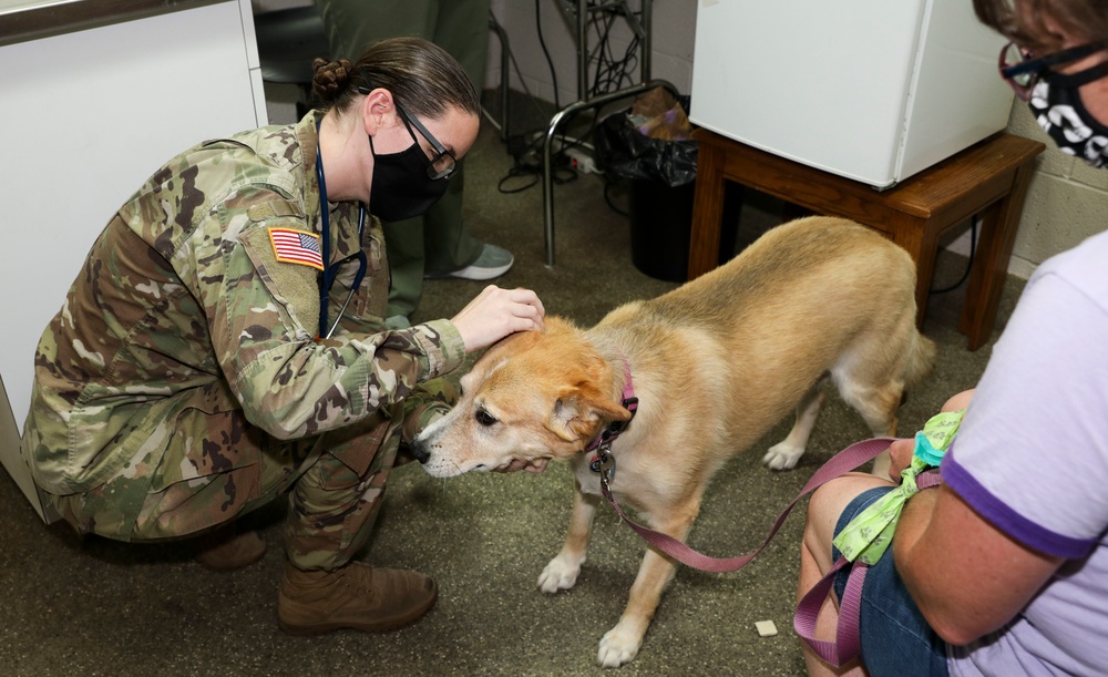 Fur Friends and Food: Quantico Veterinarian keeps pets healthy and food supply operational