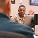 Leader orientation briefing at brigade headquarters prepares command teams for mission ahead