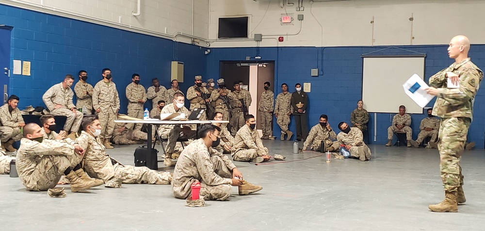Mobilization Support Force unit provides legal briefs during annual training