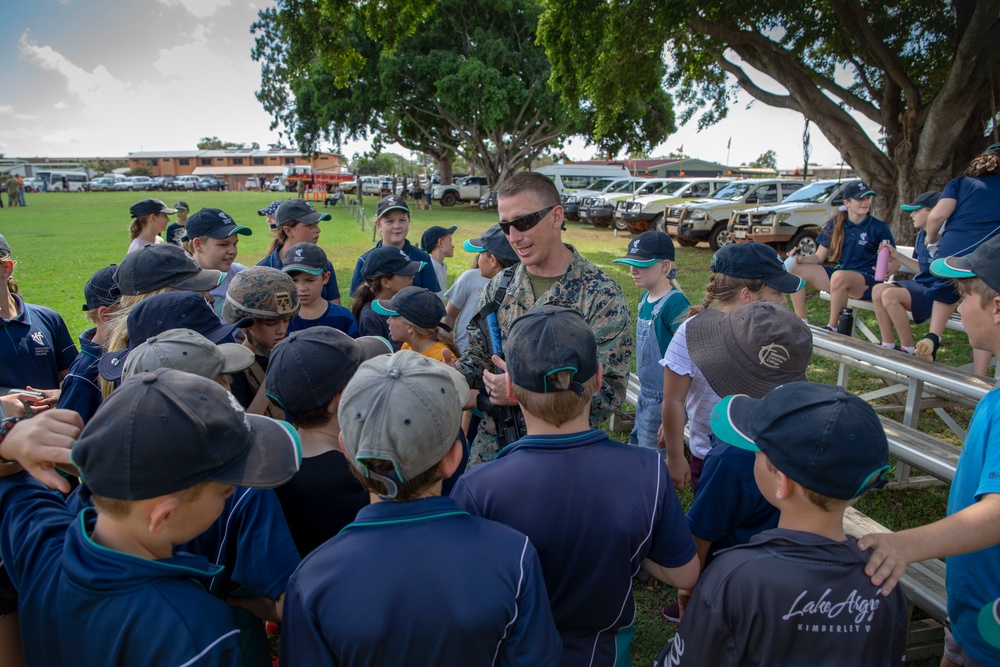 MRF-D hosts a community day event in Nhulunbuy