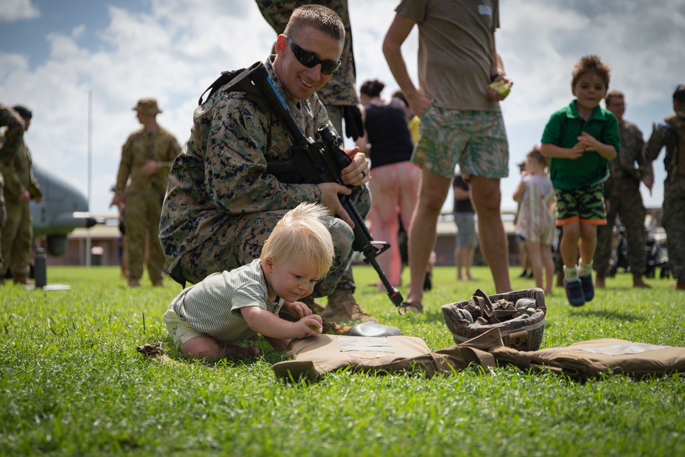 MRF-D hosts a community day event in Nhulunbuy