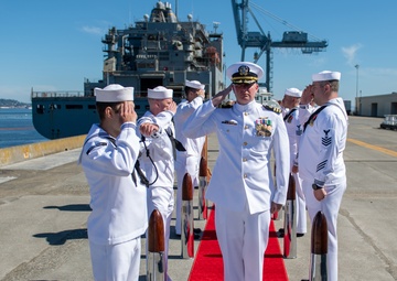 Naval Magazine Indian Island holds Change of Command ceremony