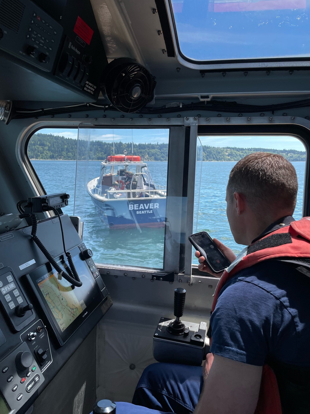 Coast Guard, partner agencies respond to public safety threat in Puget Sound, WA
