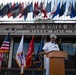 USS Oklahoma honorable carry ceremony