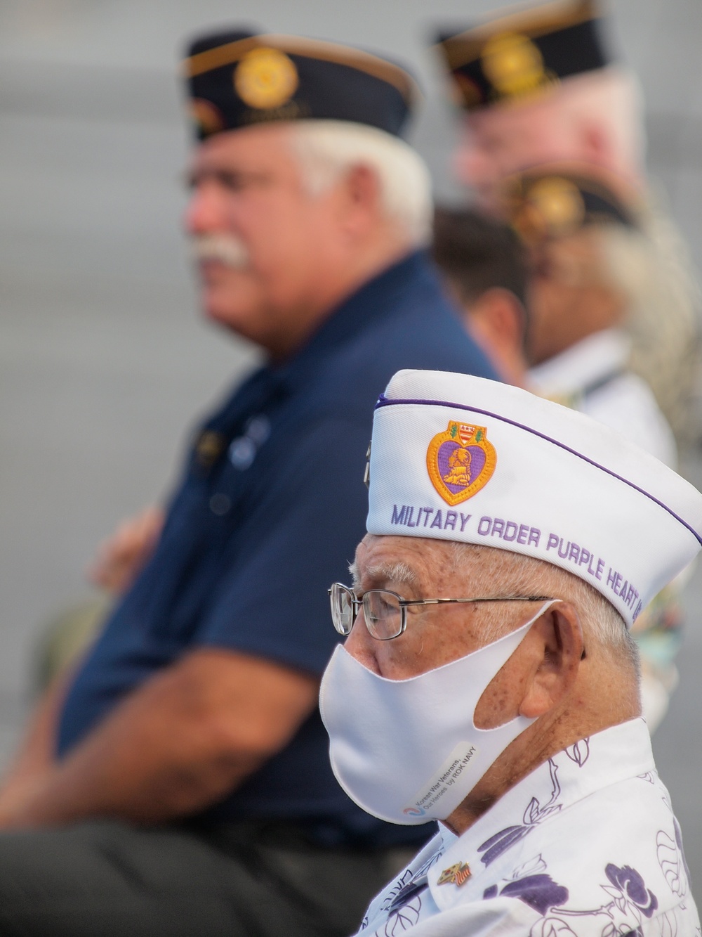 USS Oklahoma Honorable Carry Ceremony