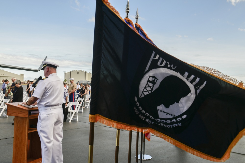 USS Oklahoma Honorable Carry Ceremony