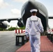 USS Oklahoma Honorable Carry Ceremony