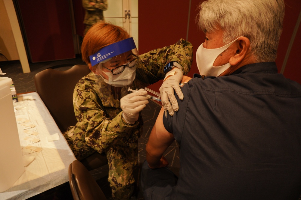 Naval Air Facility Japan Master Laborer Contractors COVID-19 Vaccine Program