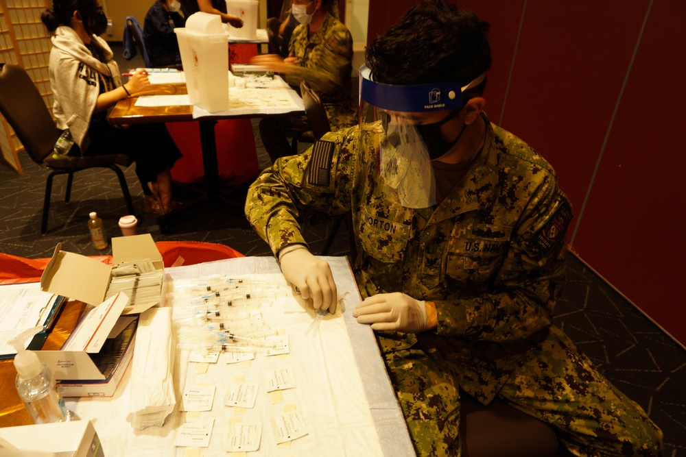 Naval Air Facility Japan Master Laborer Contractors COVID-19 Vaccine Program